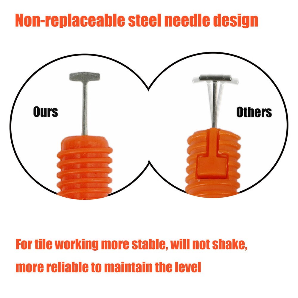 250x Tile Leveling System 1/16" Reusable Tile Leveling Installation Tools
