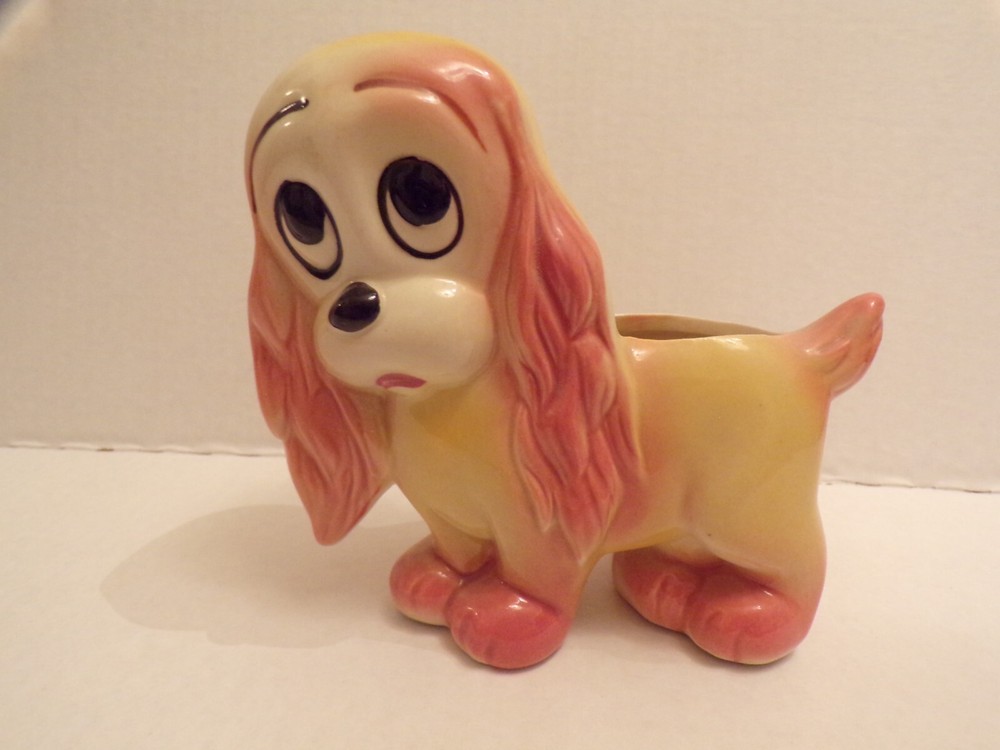 VTG Sad Puppy Planter