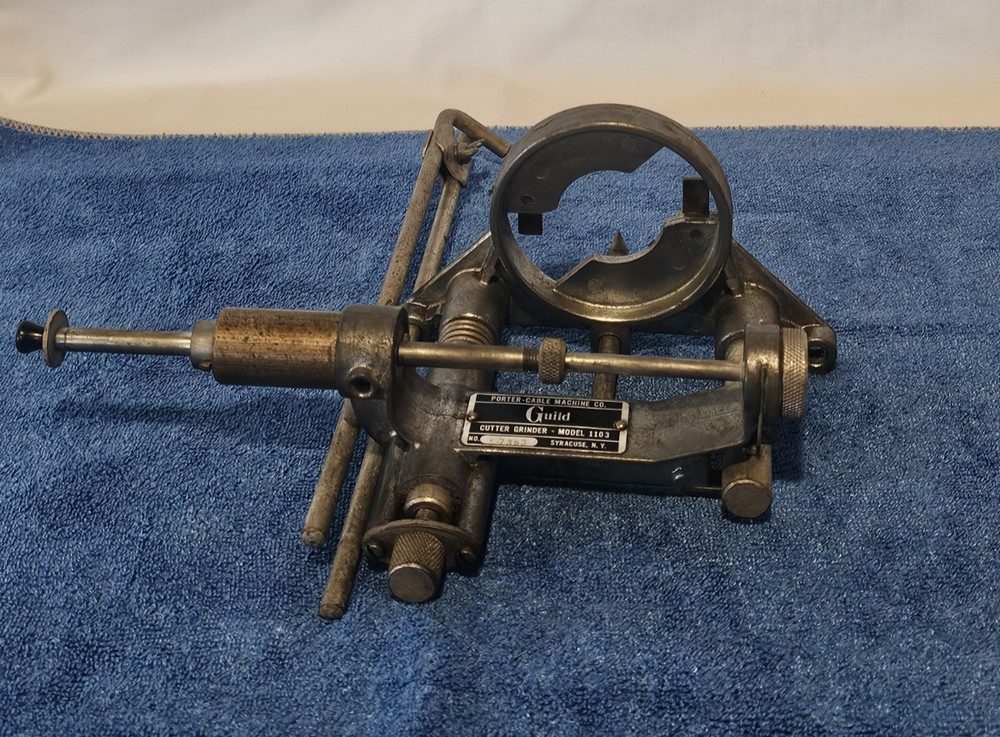 Vintage Porter Cable Guild Cutter Grinder Model 1103
