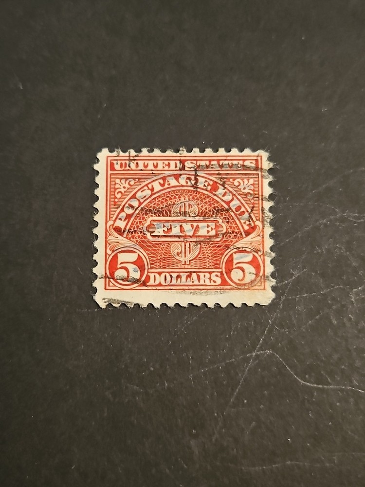 1930 Postage Due $5 - Sc# J78 - Used