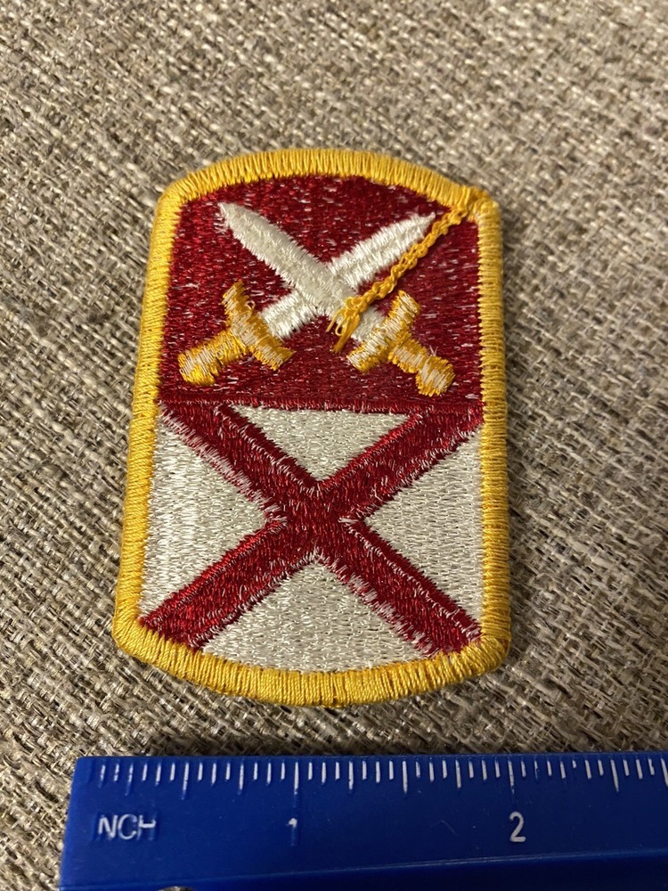 US Army 167th Support Command Patch Full Color Patch Sustainment INV5555