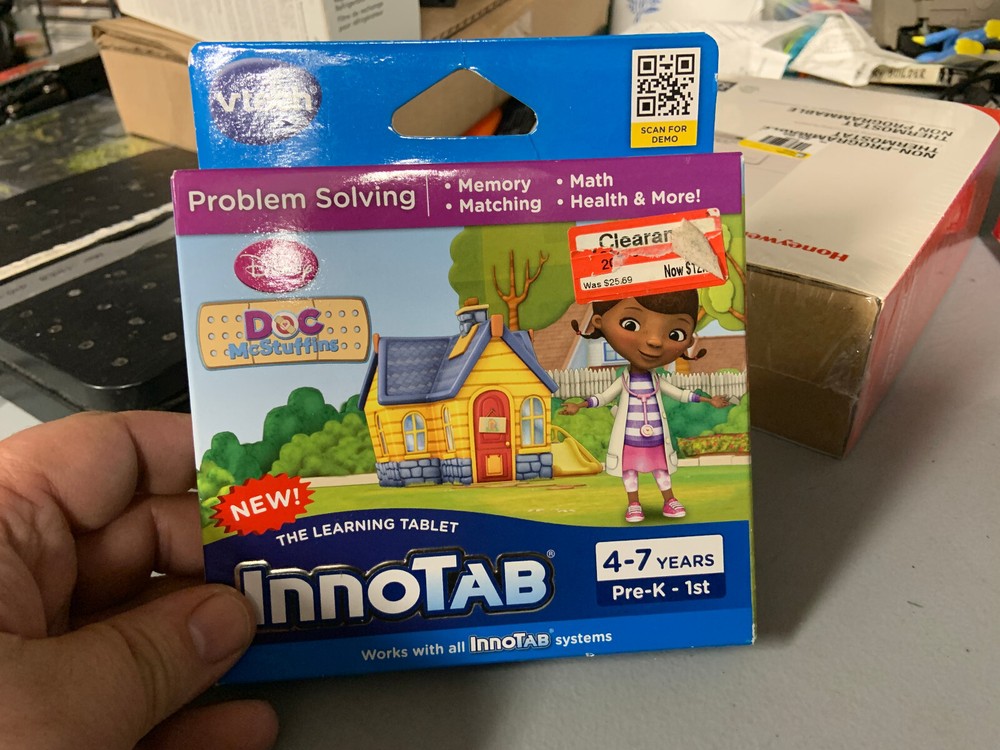 VTech Innotab - Disney Doc McStuffins - Problem Solving - New - Sealed