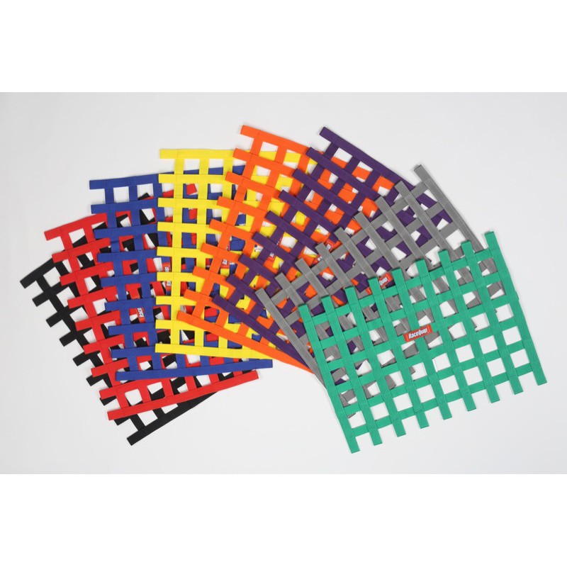 RaceQuip 721005 Ribbon Style Race Car Window Net; Black 18 H X 24 W **NON SFI**