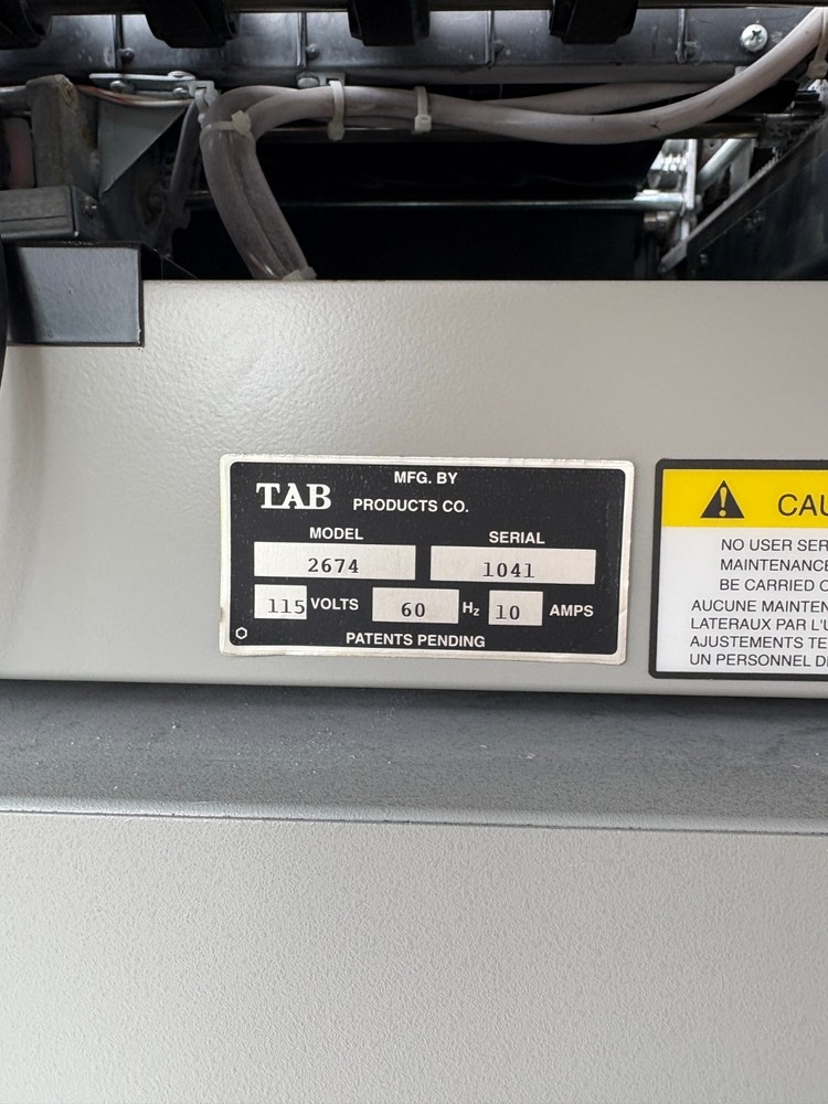 TAB 2674 Continuous Form Sheet Paper Burster 676