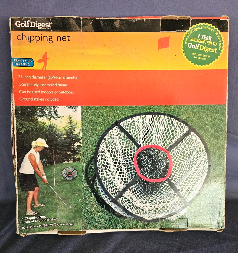 Golf Digest 24" Chipping Net Indoor/Outdoor Practice