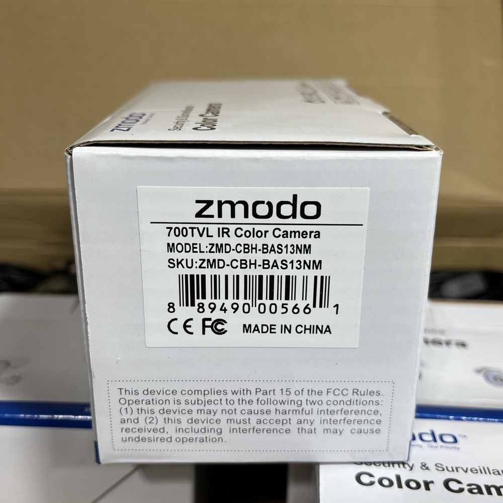 Zmodo 4 Color Camera Kit with Cables NEW