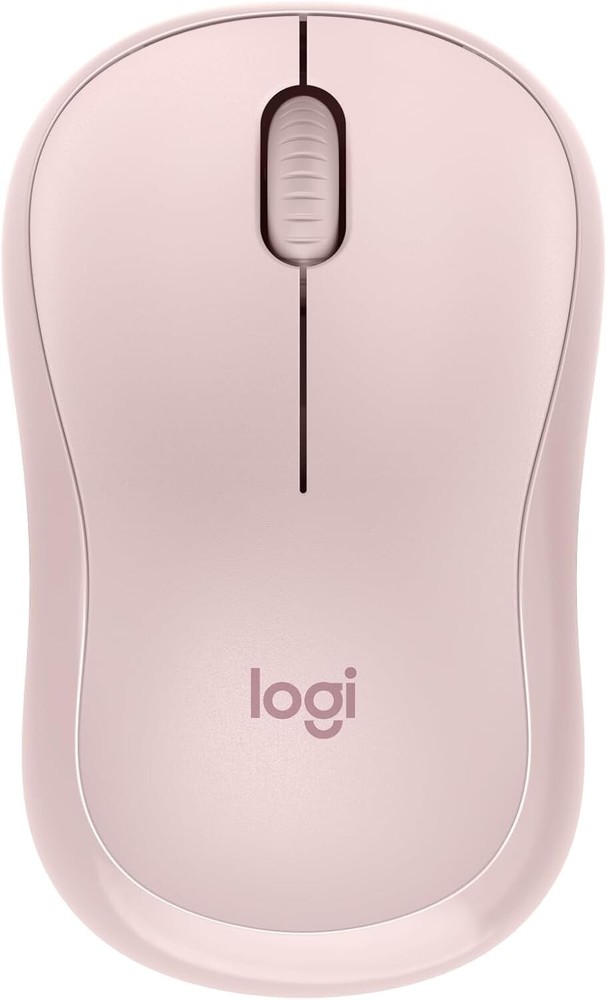 Logitech M240 Silent Bluetooth Mouse Wireless Compact Portable Graphite Rose