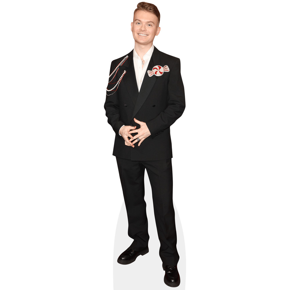 Max Balegde (Black Suit) Mini Size Cutout