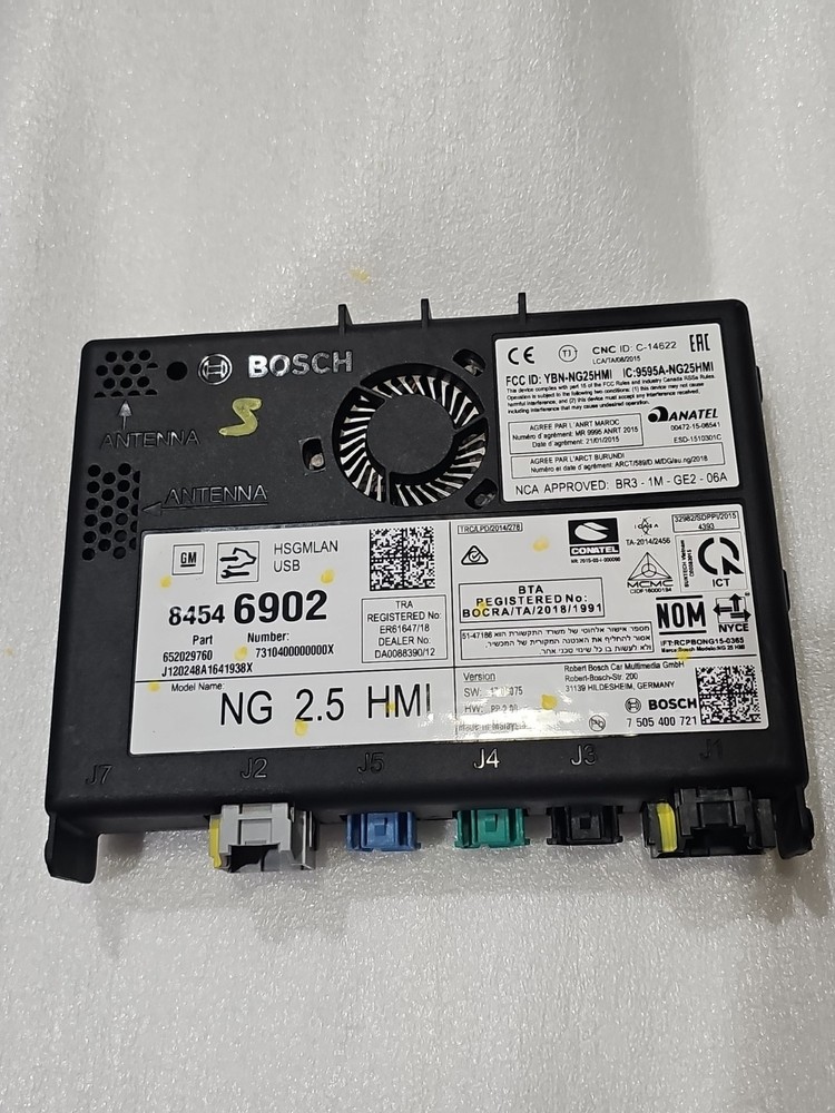 2018-2020 GM HUMAN MACHINE INTERFACE HMI GPS CONTROL MODULE OEM 84546902