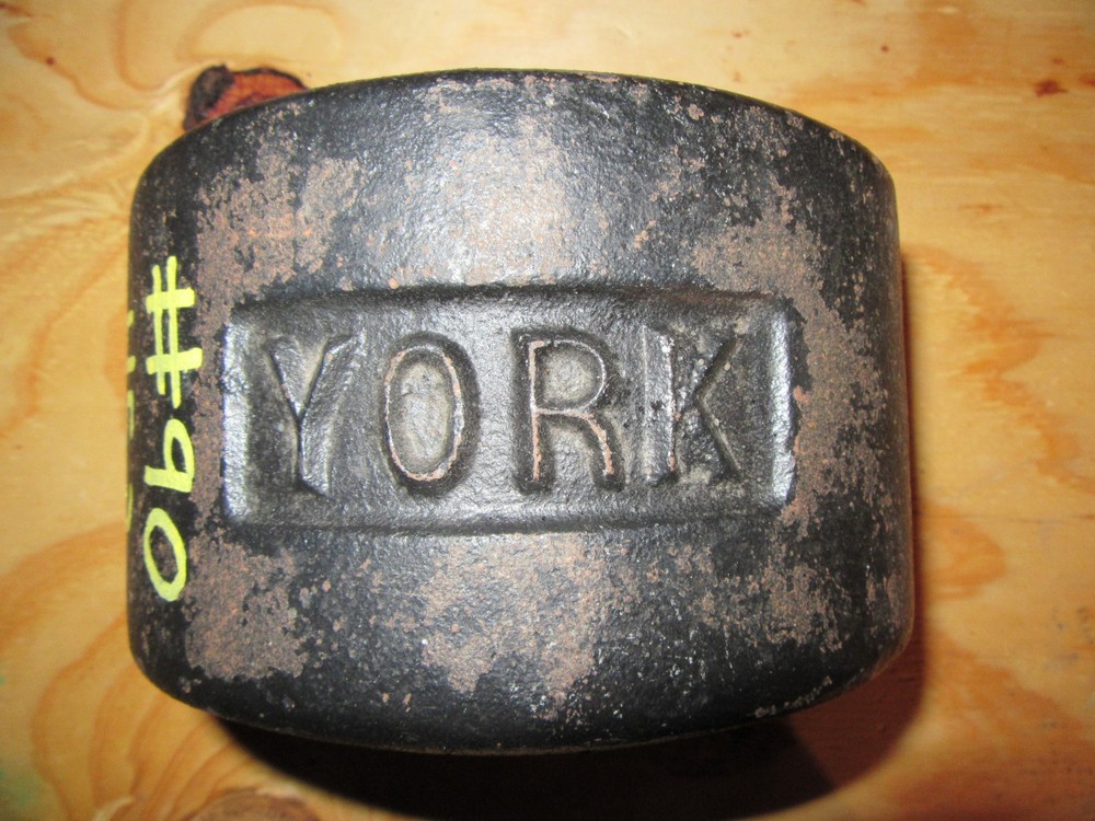 YORK Roundhead Half 90 Pound Blob Grip YORK Side 2nd Generation