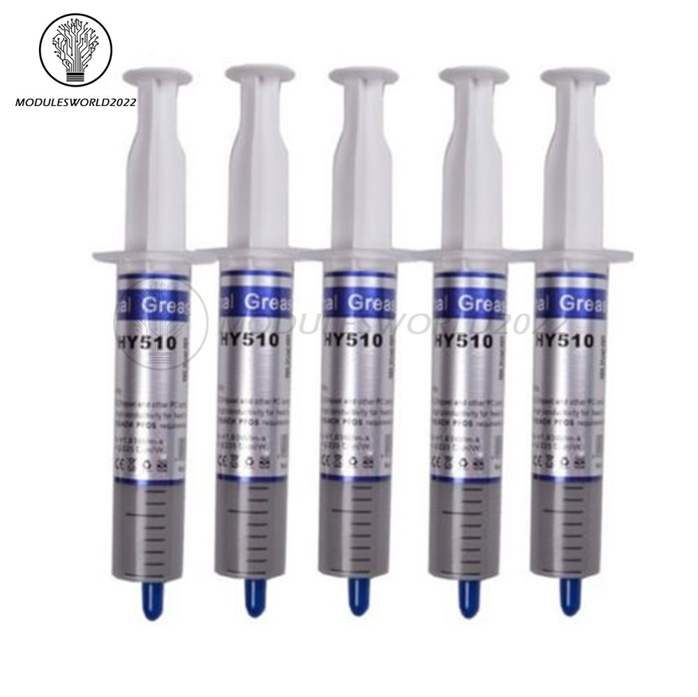 10PCS 30g Grey Thermal Conductive Grease Paste For CPU GPU Chipset Cooling HY510