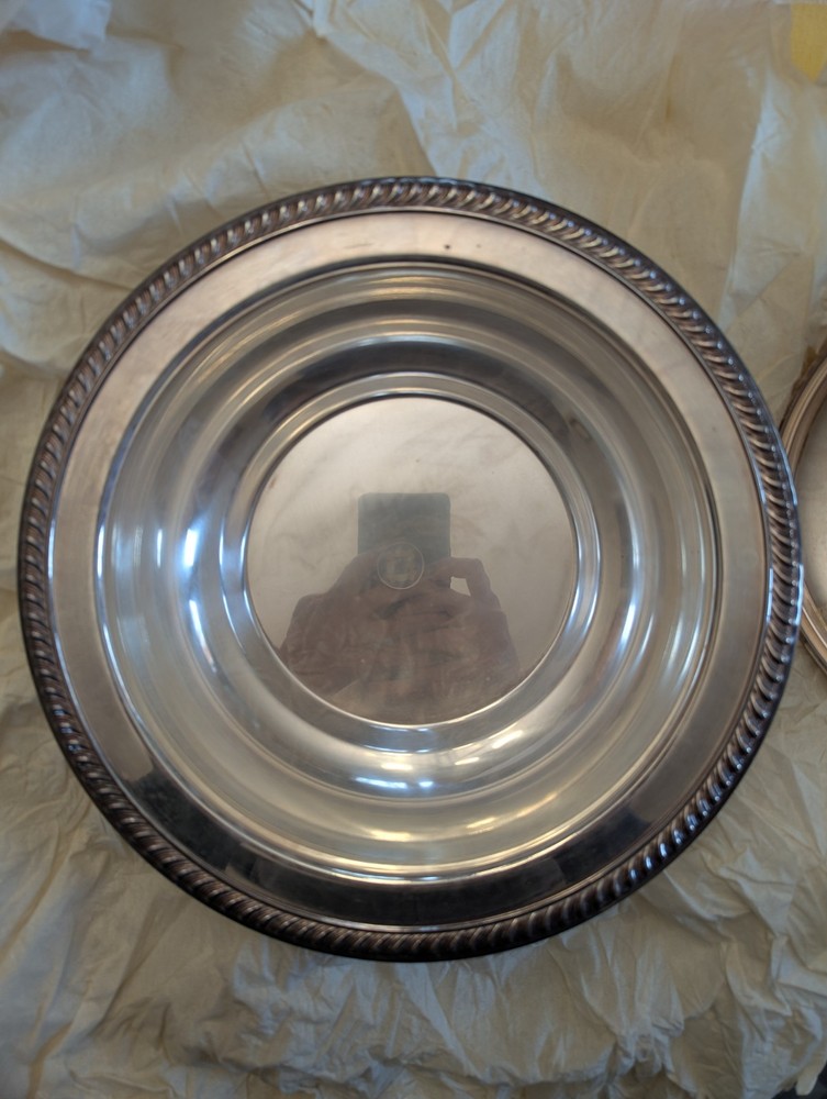 Sheridan Silverplate 1.5 Qt Round Covered Casserole & Glass Liner #260 NIB