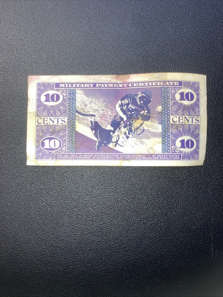 10 CENTS MILITARY PAYMENT CERTIFICATE