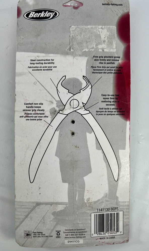 Berkeley Classics Fish Cleaning Fish Skinner Tool