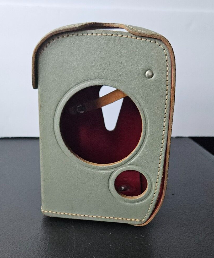 SAMESHIMA ANSCO CAMERA CASE. GENUINE LEATHER MADE IN U.S.A. NICE LINING.