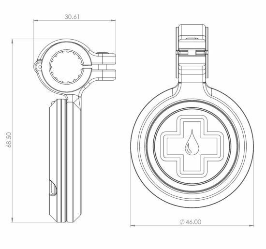 MUC-OFF Secure Airtag Holder 20935
