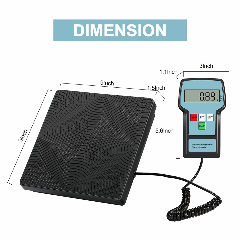 Refrigerant Scale,ACS-100 Digital Electronic Refrigerant Charging