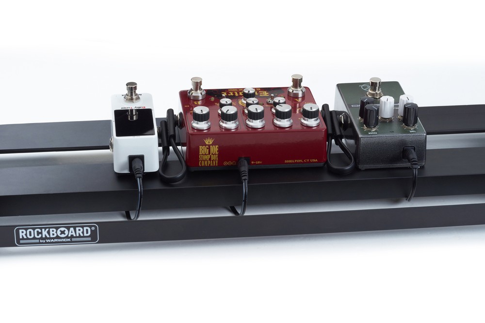 RockBoard Flat Patch Cable 10cm / 3.94" - Black