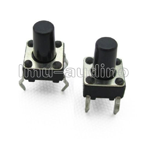 50pcs 6x6x9mm Touch Push Button Switch Tact Switch 4 pin DIP 4