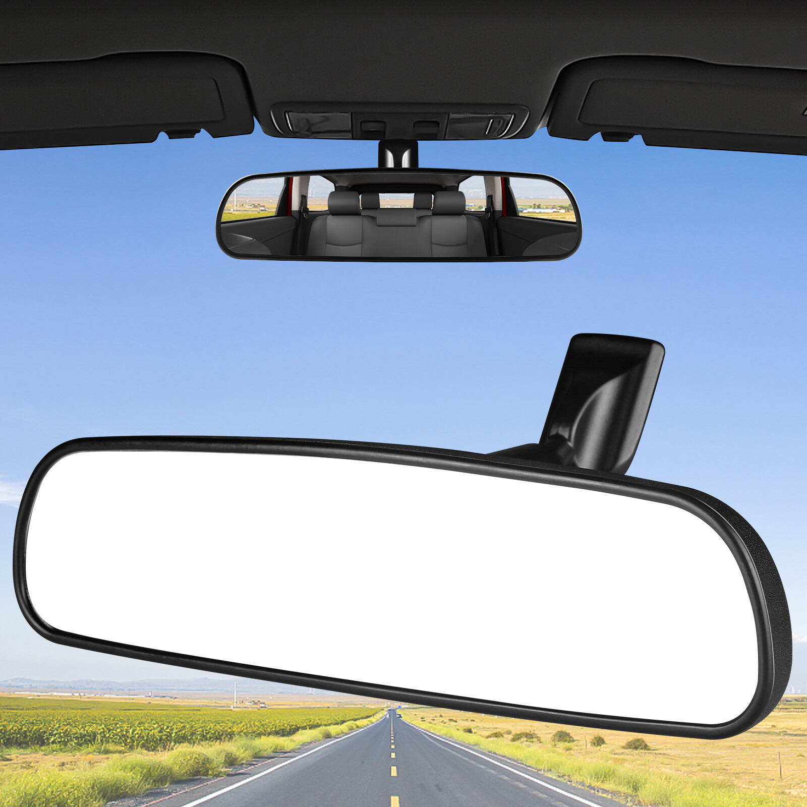 New Interior Rear View Mirror for 2006-2011 Honda Civic 1.8L Coupe & Sedan