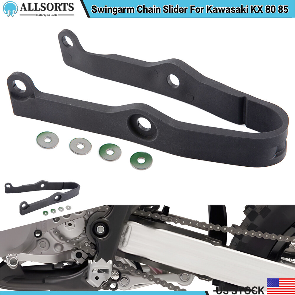Swingarm Chain Slider Fits Kawasaki KX85 KX80 KX100 KX112 1991-2025 Motorcycle
