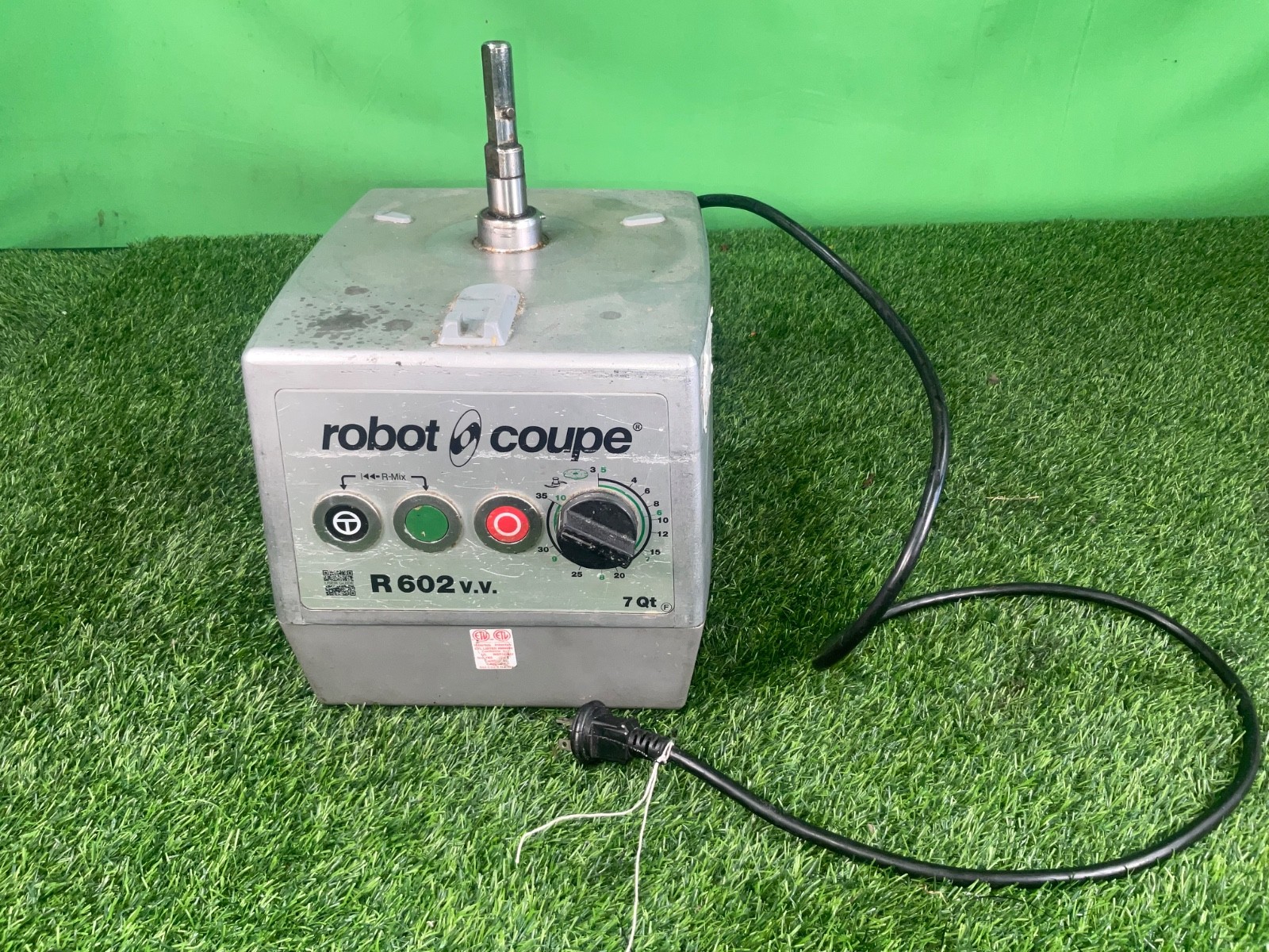 Robot Coupe R602 V.V. Series Food Processor BASE..NEEDS REPAIR  R