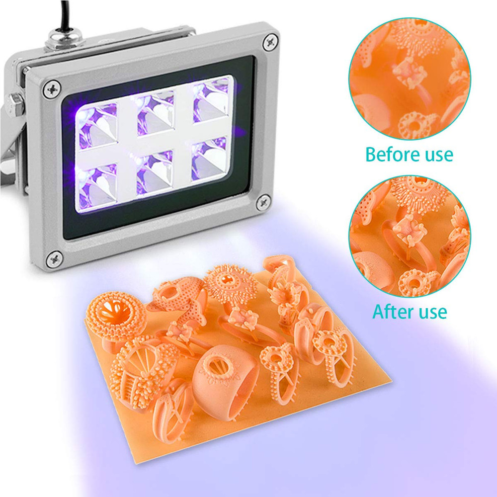 3D Printer UV Resin Curing Light for SLA/DLP 3D Printer Solidify Photosensitive