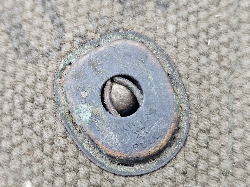 ORIGINAL WWII US ARMY M1942 FIRST AID CARRY BELT POUCH-Od