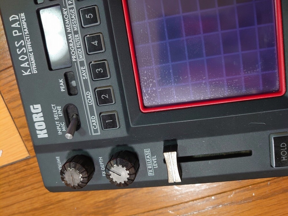 Used KP-3 KAOSS PAD Korg KP 3 Dynamic Effect Sampler sequencer