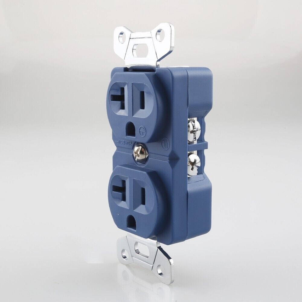 Rhodium Pure Copper US Power Receptacles Socket Outlet Wall Duplex Distributor