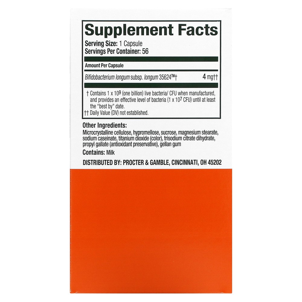 24/7 Digestive Support, Probiotic Supplement, 56 Capsules