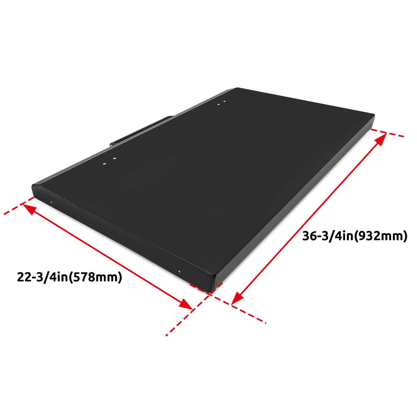 Black Outdoor 36" Griddle Hard Cover Lid Fit For Blackstone Griddle New