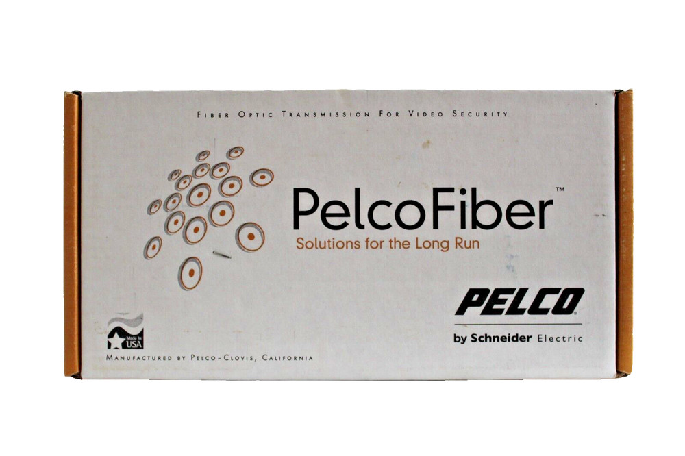 Pelco FR82041MSTR-1 4 Multimode Unmanaged Ethernet Switch (Receiver)