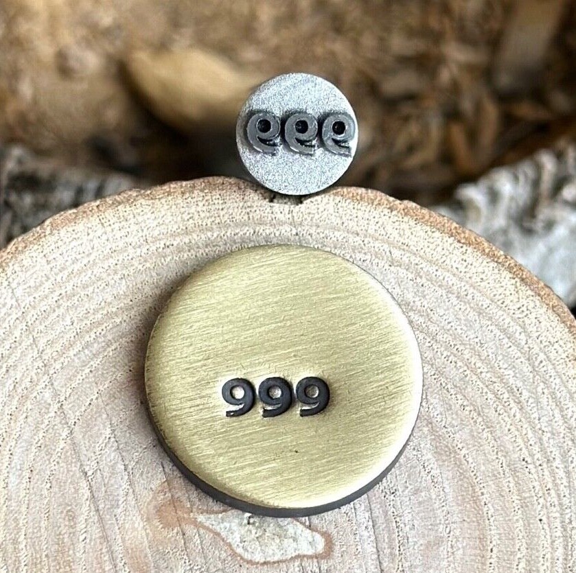 999 Metal Steel Punch Stamp Marking Metal Die Impact Punch Stamp Tool