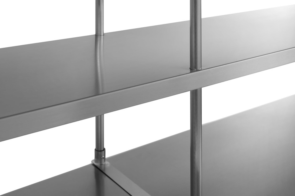 Kratos 18"x96" Double Overshelf for Worktables