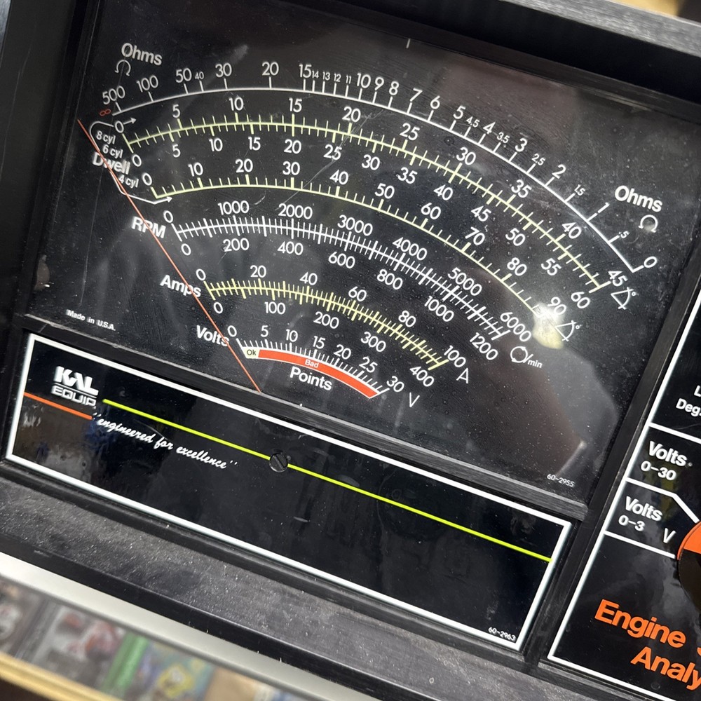 KAL Equip Professional Systems Engine Analyzer 60-4008 With Everything You See
