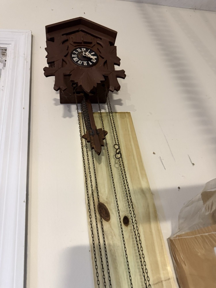 German Black Forest Cuckoo Clock Vintage