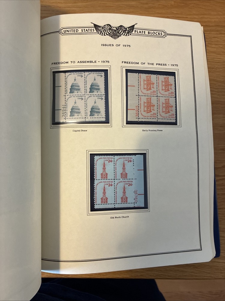 Minkus American Plate Block Album Volume V