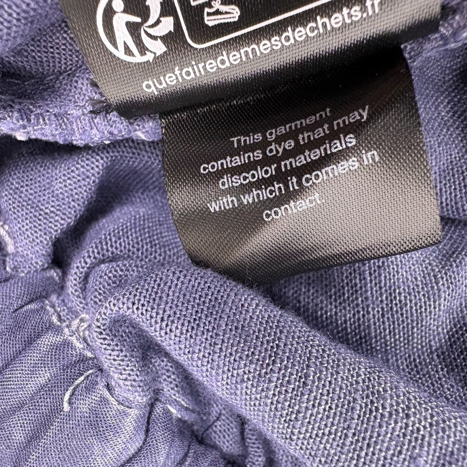 Free People Mariella Pull On Shorts Womens Sz S Navy Blue Eyelet Hem Rope Tie