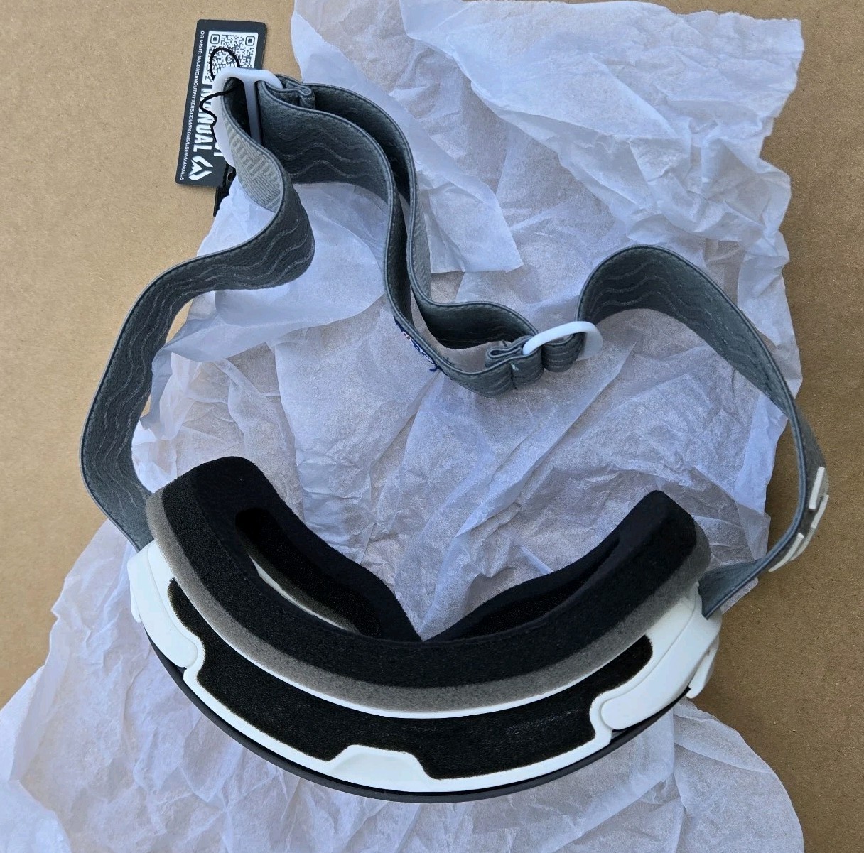 Wildhorn ROCA SNOW GOGGLE/SKI AND SNOWBOARD GOGGLES ROCA-ARTIC WHITE-SAPPHIRE-JR