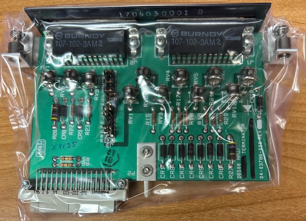 Radionics D6515 Processor Terminal Board