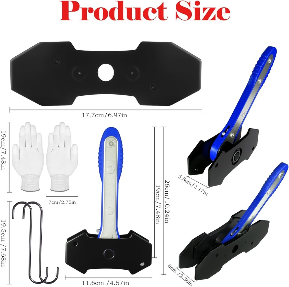 Brake Caliper Compression Tool,Caliper Piston Compressor Tool with 2 Brake Calip