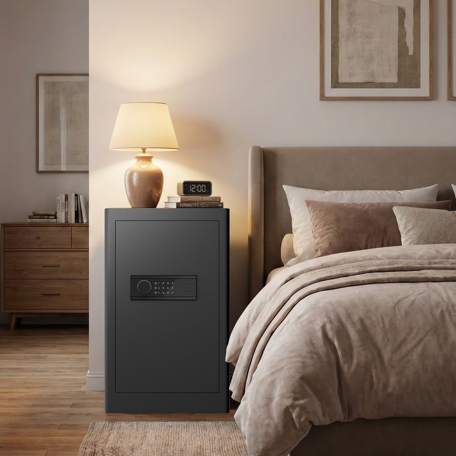 6.0 Cub Digital Extra Large Safe with Slide Drawer for Jewelry Cash Pistol