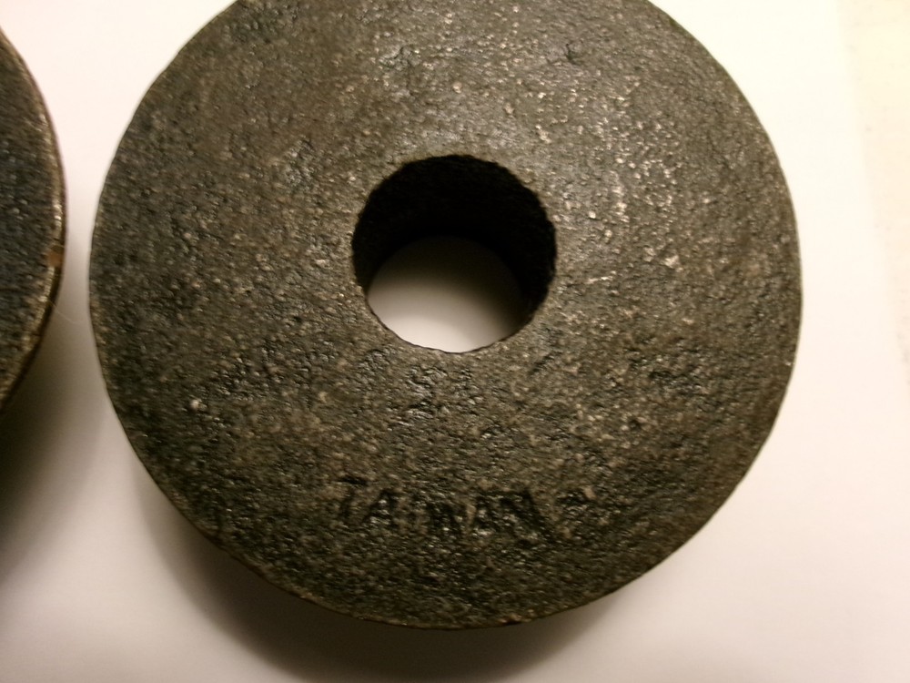 (2) VINTAGE 1" BAR COLLARS (TAIWAN)