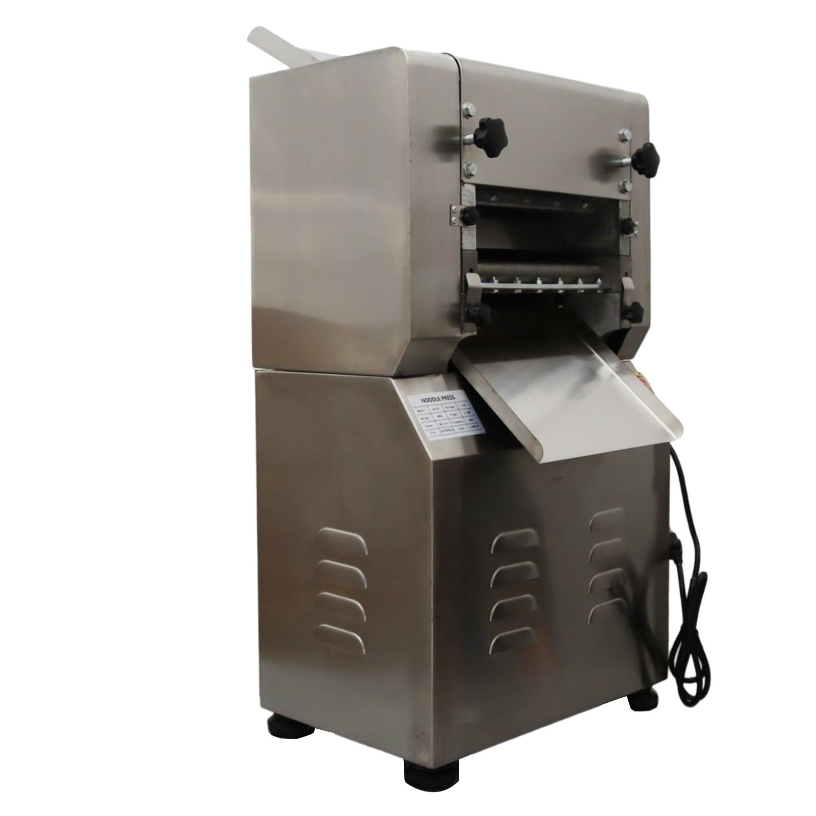 USED! 110V 2.2KW 1.5mm Electric Dough Roller Noodles Maker Dumplings Sheet Maker