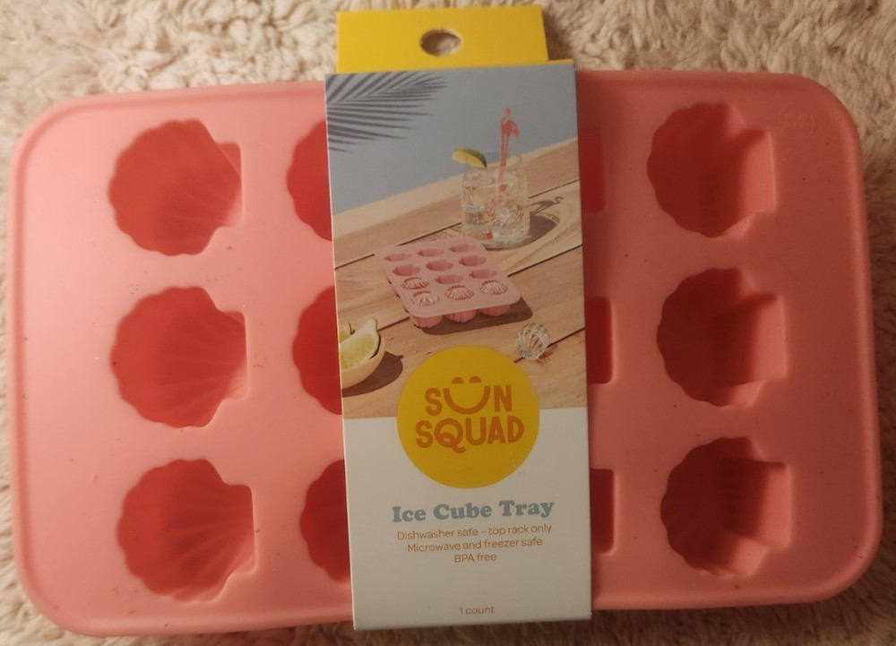 Ice Cube Tray silicon Pink