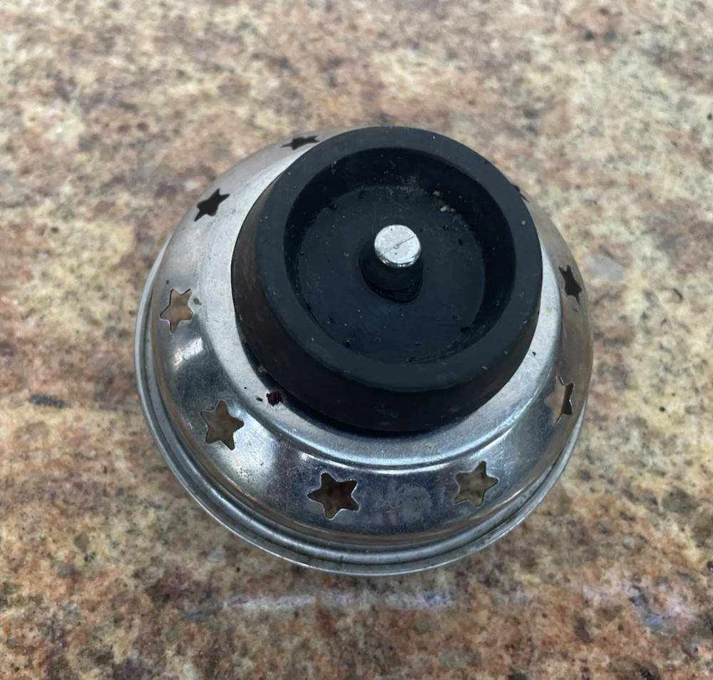 Snowman kitchen sink strainer stopper