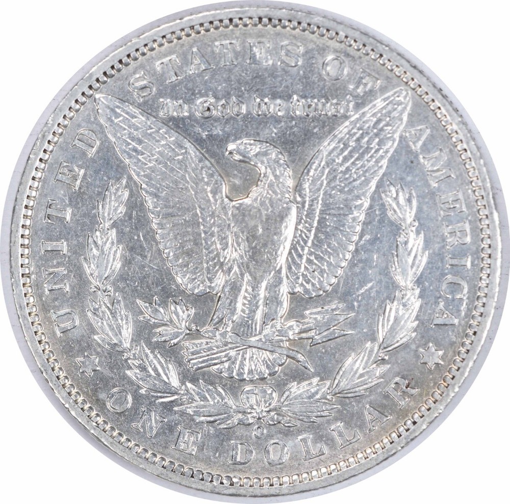 1896-O Morgan Silver Dollar EF Uncertified #912