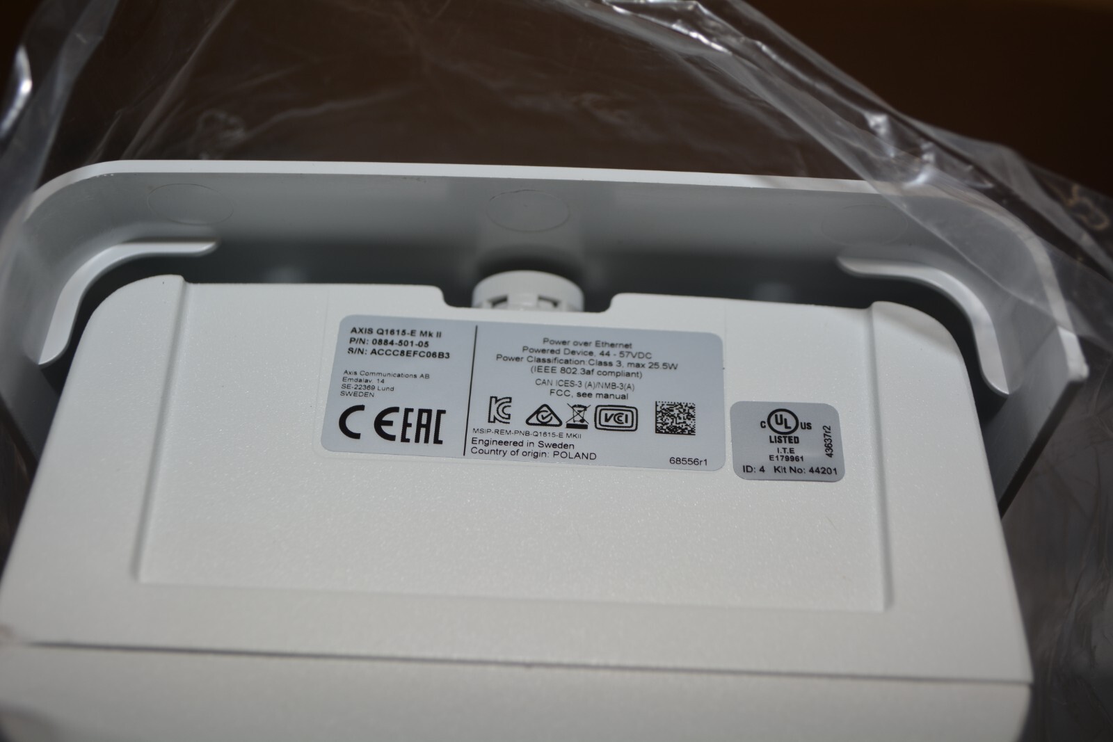 ^ Axis Communications Q1615-E Mk II 1080 Day Night Indoor/Outdoor Network Camera