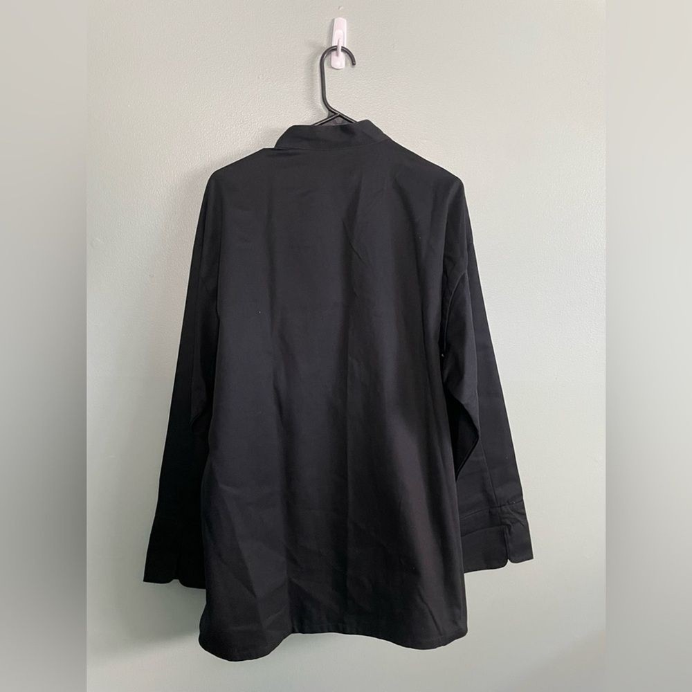 Uncommon Threads Unisex Black Classic Chef Coat